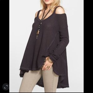 Free People Cold Shoulder sweater